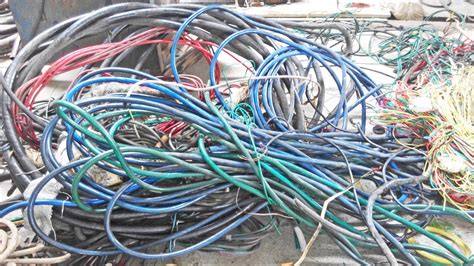 junction box wires trashed|salvage wire recycling.